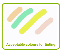 Acceptable Colours