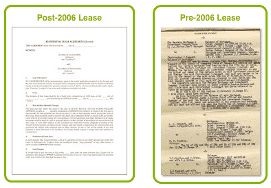 Pre 2006 and Post 2006 Leases