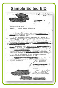 Sample Edited Exempt Information Document